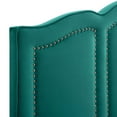 thumbnail image 5 of Modway Cecilia Full/Queen Performance Velvet Headboard in Teal, 5 of 10