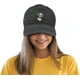 thumbnail image 3 of Baseball Cap for Women Men Embroidery Adjustable Washed Distressed Trucker Hat, 3 of 5