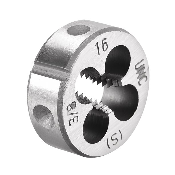 3 8 16 Unc Round Dies Machine Thread Dies 1 2 Od Round Threading Dies Tool Steel 6g Accuracy Class Walmart Com Walmart Com