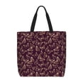 thumbnail image 1 of Balery Beautiful Purple Butterflies Bolsa de Mano para Mujeres con Cremallera, Bolsa de Gimnasio con Compartimentos, Bolsa para Laptop, Bolsa para Trabajo, 1 of 7