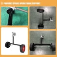 thumbnail image 3 of OULII 2Pcs String Mower Auxiliary Wheels Iron For Portability And Compatibility With Lawn Mower, 3 of 8