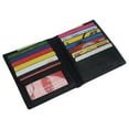 thumbnail image 4 of Men's RFID Cow Leather European Bifold Wallet Hipster 1 ID Window by Marshal, 4 of 18