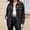 Black, variant on Women's Denim Jacket Casual Long Sleeve Button Stretch Jean Jeackt Soft Washed Denim Jackets Chest Flap Pockets Side Pockets Loose Oversized Fit,Spring Fall Casual Daily Outerwear, Black L