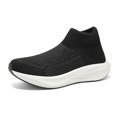 thumbnail image 2 of Men's Sock Style Shoes Slip‑On Knit Upper Casual Sneakers with Layered Midsole for Daily Walking and Casual Everyday Activities, 2 of 6