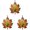Orange, variant on Maple Leaf Ornament,Orange 3.14" Stained Glass Style Fall Decor,Hanging Garden Suncatchers,Thanksgiving Suncatcher,Window Fall Decor,Fall Decor Indoor,Fall Hanging Decor,Stocking Stuffers For Women