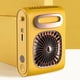 thumbnail image 5 of Fiudx Liquidación De Ahorros De Verano Ventilador De Cintura Portátil, Ventilador De Collar Con Batería De 6000Mah, Ventilador Recargable Por Usb 2 En 1 Y Banco De Energía, Ventilador Pequeño Con Cli, 5 of 5