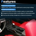 thumbnail image 4 of Pomo de Cambio Manual de Transmisión de 5 Velocidades 5MT para Ford para Mustang Base GT 2005 2006 2007 2008 2009 con Bota de Cambio No.8R3Z7277AA/5R3Z7213BAA, 4 of 7