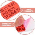 thumbnail image 3 of unbranded 500Ud Etiquetas De Advertencia Rojas Adhesivas Y Resistentes Al Transporte, 3 of 7