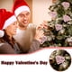 thumbnail image 1 of Fiudx Adornos de San Valentín, Colgante de Madera En Forma de Corazón, Decoración Única para El Árbol, Recuerdo Romántico, Perfecto para Parejas y Familias, Cumpleaños, Bodas y Aniversarios, Juego de, 1 of 7