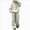 V153-Beige, variant on boobe Girls 2 Piece Outfits Sweatsuit Set Half Zip Long Sleeve Sweatshirt Casual Sports Sweatpant Kids Fall Fashion Tracksuit 9-10 Years