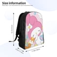 thumbnail image 3 of Kuromi and My Melody Backpack Bookbag Casual Daypack Travel Backpacks for Work Hiking Camping, 3 of 6