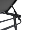 thumbnail image 5 of Noble House Waterloo Outdoor Mesh/luminum Lounge with Side Table Gray, 5 of 12