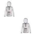 thumbnail image 2 of Naiovety Chaquetas de pesca, abrigo antimosquitos, accesorio de ropa, malla de red, camisa protectora profesional con capucha para exteriores, XXL 2Conjunto, 2 of 6