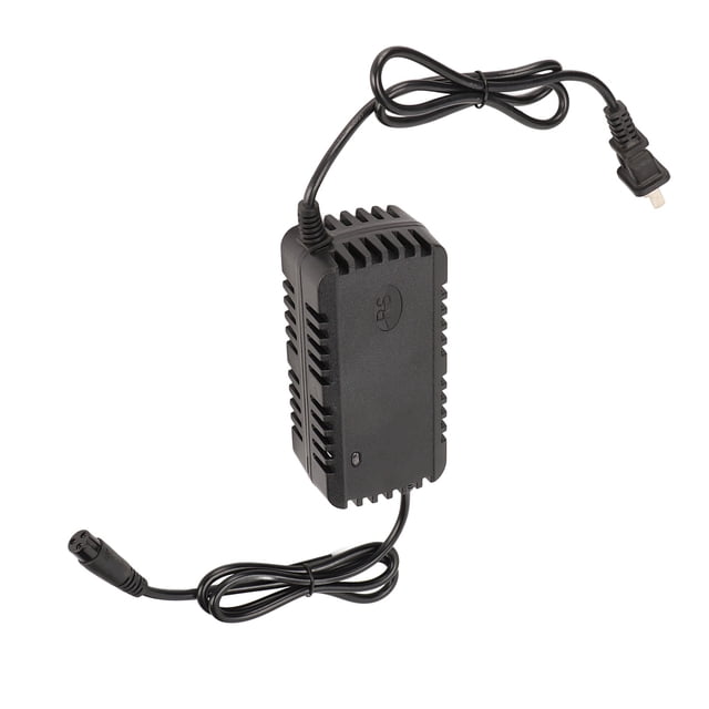 Chargeur d'Alimentation de Vélo Électrique, Chargeur de Vélo Électrique Résistant aux Hautes Températures 24V 1.6A US Plug 90-230V pour Vélo Électrique
