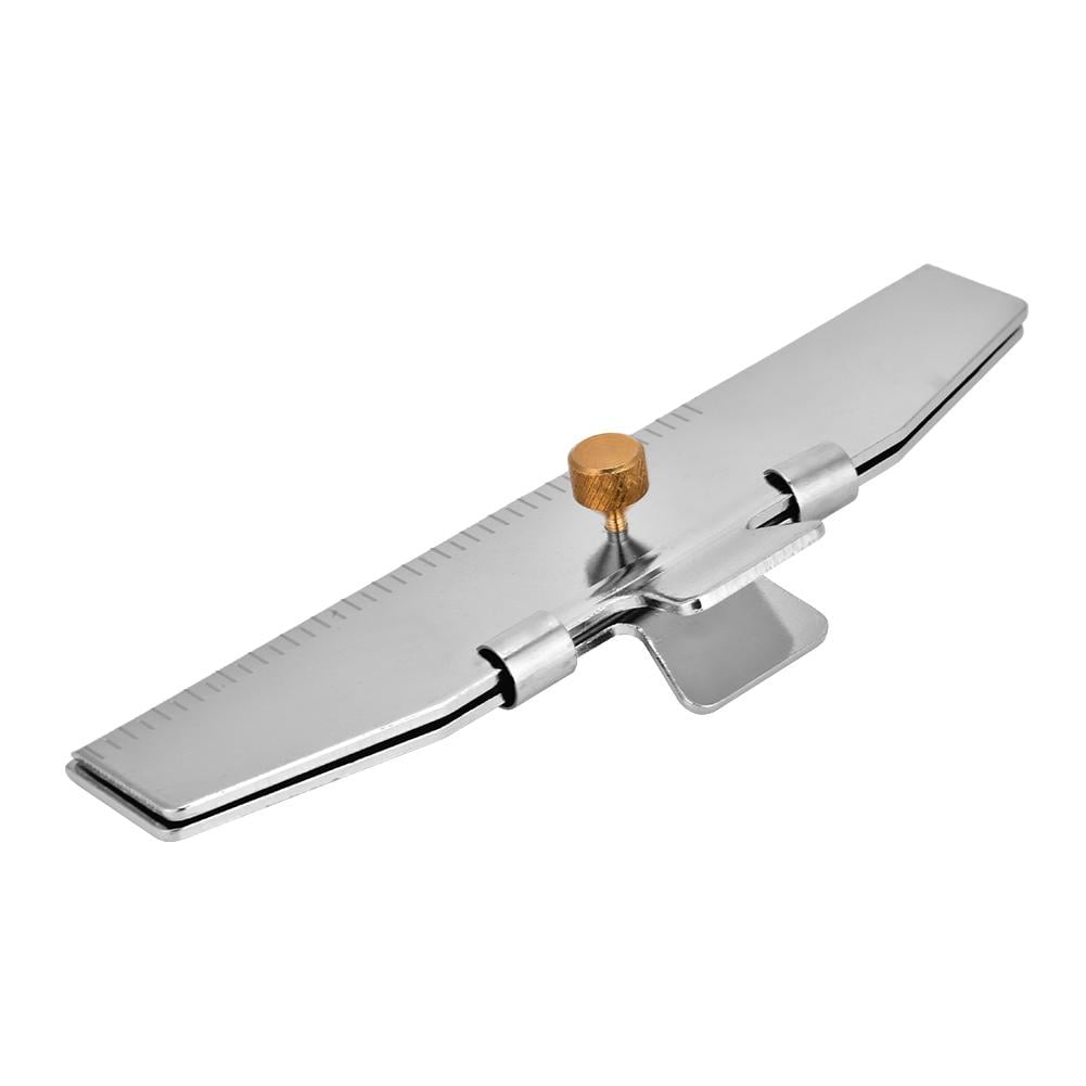 Mgaxyff Arrow Fletching Clamp, DIY Fletching Jig Tool,Aluminum Alloy