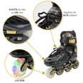 thumbnail image 2 of patines profesionales Centurfit Luz Led Ajustables Talla 21 a 23, 2 of 9