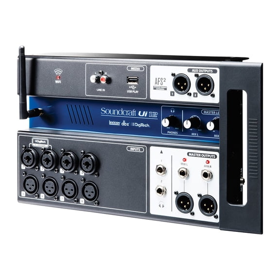 Soundcraft Ui12 - Digital mixer with Lexicon FX - 12-channel