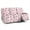 Cherry Daisy Pink, variant on ZIATUBLES 3 Seater Recliner Sofa Covers, Stretch Reclining Couch Cover Set of 8, Recliner Chair Slipcovers Soft Washable Furniture Protector Slipcovers for Pet, Vintage Patchwork Floral Printed