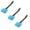 Sky Blue, variant on ZOURIH Car Windshield Cleaning Tool, Microfiber Window Cleaner with Long Handle, Auto Glass Wiper Cleaning Kit, Car Accessories,