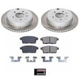 thumbnail image 2 of PowerStop Rear Semi-Coated Rotor and Low-Dust Ceramic Brake Pad Kit SC5876, 2 of 3