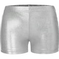 thumbnail image 1 of DPOIS Kids Girls Sparkle Metallic Boxer Shorts Athletic Yoga Booty Bottom Underwear, 1 of 4