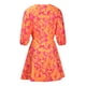 thumbnail image 5 of Vestidos Para Mujer Trompeta Media Manga Volantes Dobladillo Irregular Impreso Escote en V Cintura Mini Vestidos Con Volantes Odeerbi  ODB132887, 5 of 8