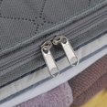 thumbnail image 2 of 3 Pieces Foldable Storage Bag Under Bed Under Bed Chest Of Drawers With Viewing Window For Bed Linen / Clothes / Blankets / Pillows / Sweaters Gray, 2 of 6