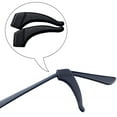 thumbnail image 3 of Anti Slip Earglass Ear hook Silicone Confortable Mode Silicone Lunettes Légères Grip Noir, 3 of 9