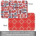 thumbnail image 6 of CounterArt "BBQ Life" 4-Pack Reversible Tabletop Placemats, 6 of 7