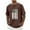 #159-Brown, variant on Yaoyar Men Print Round Neck Casual Fashion Short Sleeve Round-Neck Blouses Shirts ,Loose Fit Casual Men's T-Shirts for Teens Boys