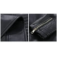 thumbnail image 5 of Giolshon Faux Leather Casual Short Jacket for Women,Moto Coat for Spring Fall and Winter M, 5 of 5