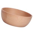 thumbnail image 4 of Round Wooden Bowl, Ligneous Crafts Serving Bowl Beech Wood Serviceable Environmental Protection Japanese Style  For Serving Fruits Salads For Restaurant Cafe Small, 4 of 8