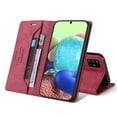 thumbnail image 6 of Wallet Cover for Samsung A71 Case 4G, PU Leather With Kickstand RFID Blocking Card Slots Magnetic Flip Holder Slim Durable Protective Phone Case For Samsung Galaxy A71 4G,Red, 6 of 13