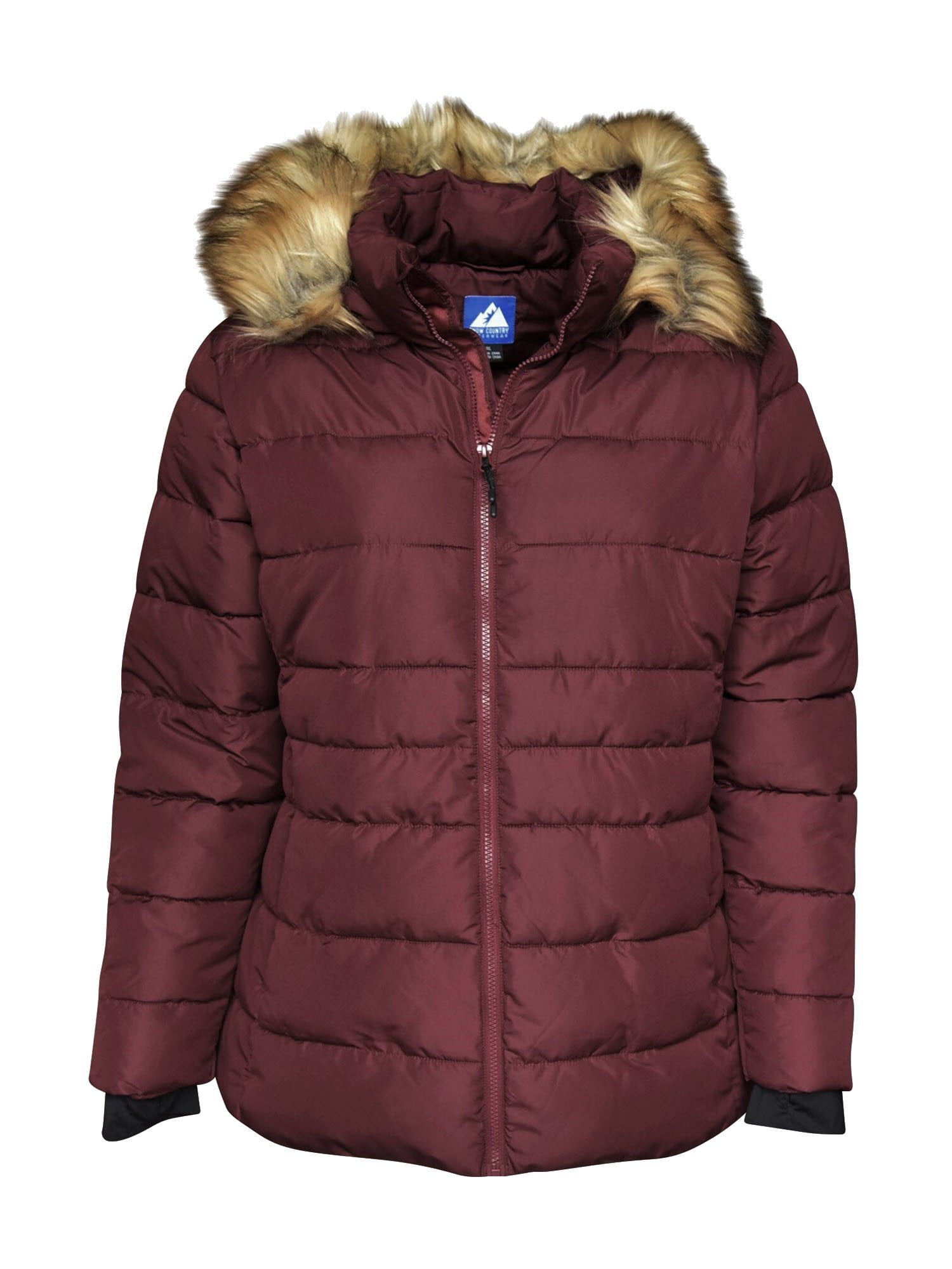 Snow Country Outerwear Women's Plus Extended Size Ski Coat Jacket Luna