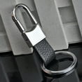thumbnail image 4 of UDIYO Men Fashion Simple Cool Faux Leather Strap Keyring Keychain Key Chain, 4 of 6