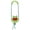 Green, variant on Pet Life DT24RD Sling Away Rubberized Dog Toy, Red - One Size