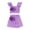 Purple-04, variant on Owordtank Toddler Baby Girl Summer Clothes Tank Top with flower and Boho Shorts Cute Daily Outfits Set