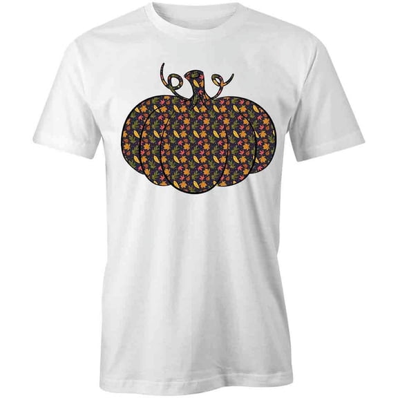 Pumpkin T-Shirt | Fall Holiday White Tee Gift