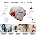 thumbnail image 5 of Vsdgher Gnome And Buffalo Plaid Slouchy Beanie Hat for Men/Women, Skull Cap Chemo Cap Night Sleeping Cap, 5 of 8