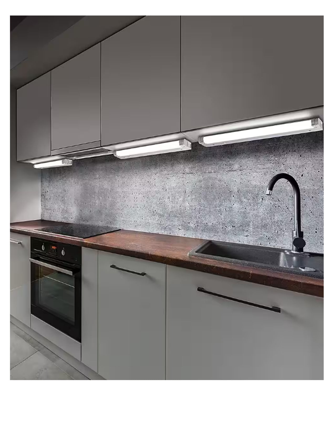 ETI 12” Linkable, Beam Adjustable Under Cabinet LED Light, 300 Lumens, Triac Dim: 3000K to 2000K, Direct Wire or Plug-in, Energy Star, 53502111
