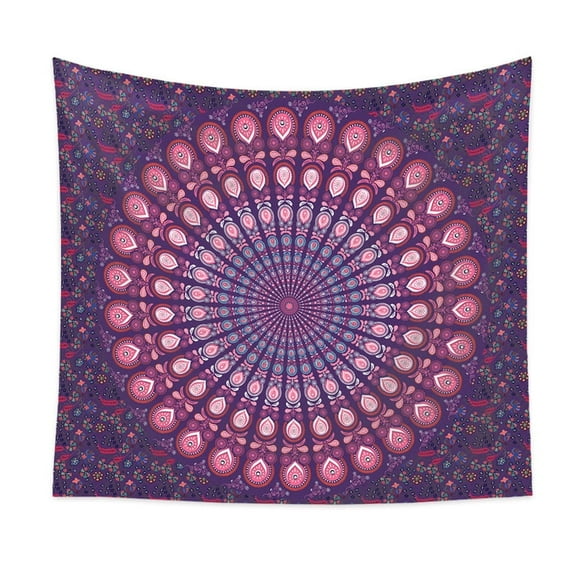 Tapestry Bohemian Mandala Art Tapestries Living Room Bedroom Wall Hanging Home Background Decor 51"x59"