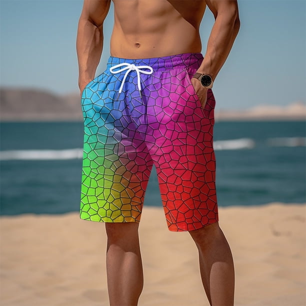 Pantalones Cortos Para Hombre, Ropa Interior Cómoda y Transpirable Para Hombre, Calzoncillos Ajustados de Color Puro Para Uso Diario Con Camisetas y Chalecos, Ropa Informal Para Todas Las Estaciones.