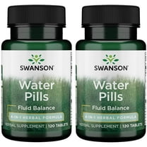Swanson Water Pills 120 Tabs (Pack of 2)