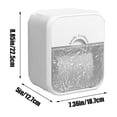 thumbnail image 3 of Organizador de pared para papel higiénico, organizador colgante, sin perforaciones, toallero de baño, organizador de pared, marco de metal, para oficina,Wsvlmg, 3 of 9