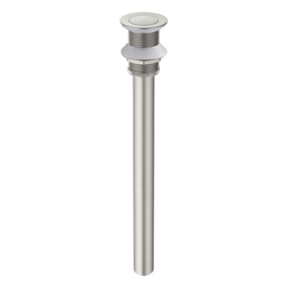 Bathroom Sink Pop Up Drain Stopper with 12" tailpiece, without Overflow
