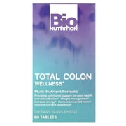 Bio Nutrition Total Colon Wellness, 60 Tablets