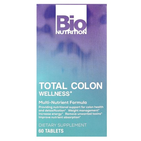 Bio Nutrition Total Colon Wellness, 60 Tablets