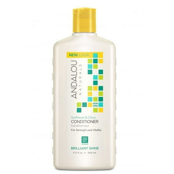 Andalou Naturals Healthy Shine Hair Conditioner, Sunflower Citrus - 11.5 Oz