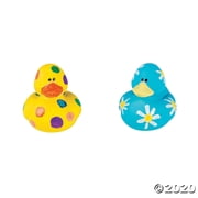 Do It Yourself Plastic Rubber Duckie - Craft Kits - 12 Pieces