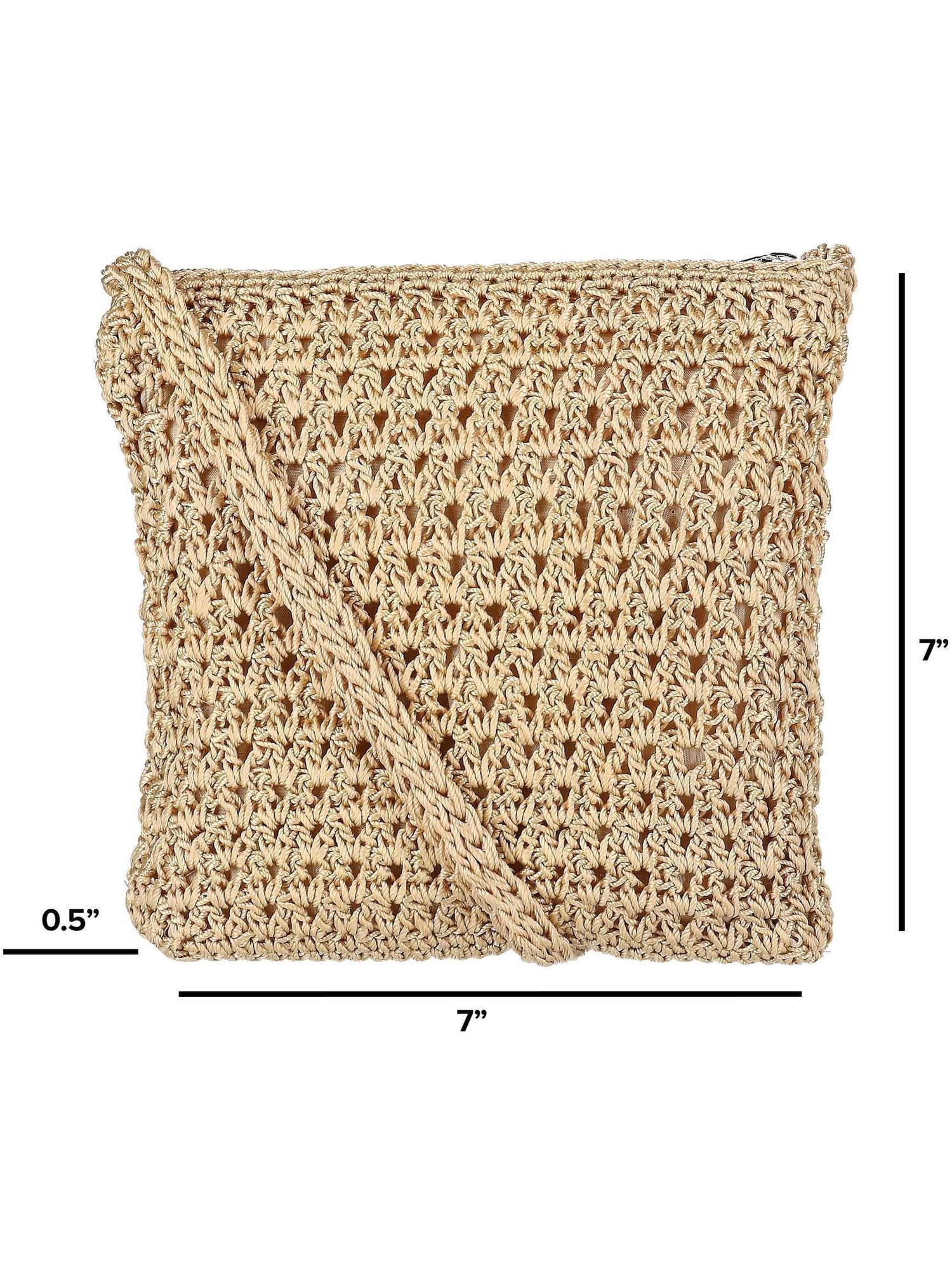 CTM  Crochet Crossbody Handbag (Women)